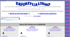 Desktop Screenshot of espiritualismo.info